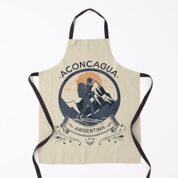 Item preview, Aconcagua Mountain | Hiking & Trekking | Vintage Style designed and sold by Tee-Craftify.