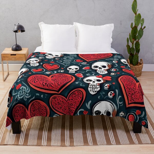 Item preview, Hearts and Skulls designed and sold by TebyArt.