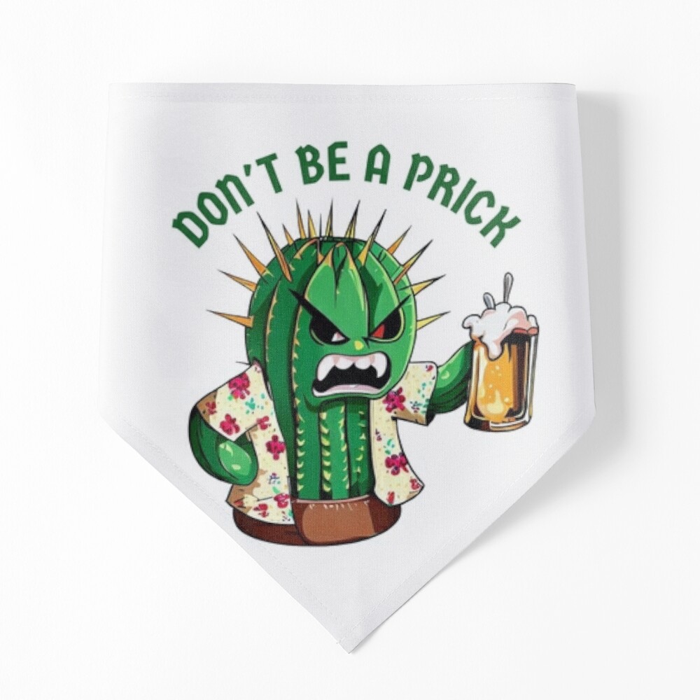Don't Be a Prick Beer Can Glass