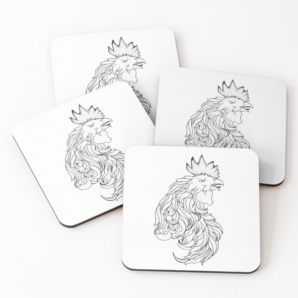 Item preview, Rooster  designed and sold by Arte-Vivo.