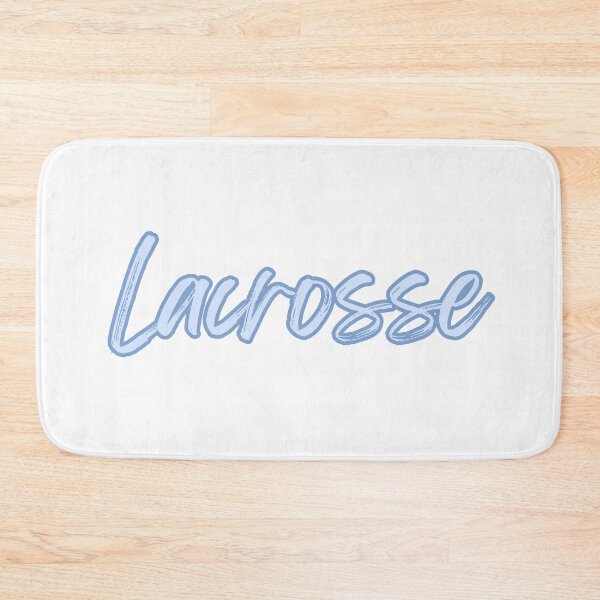 Item preview, Blue Lacrosse lettering designed and sold by LuckyPenni.