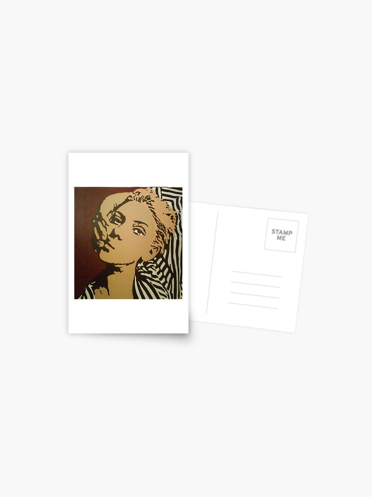 Thumbnail 1 of 2, Postcard, Scarlett designed and sold by hi8us.