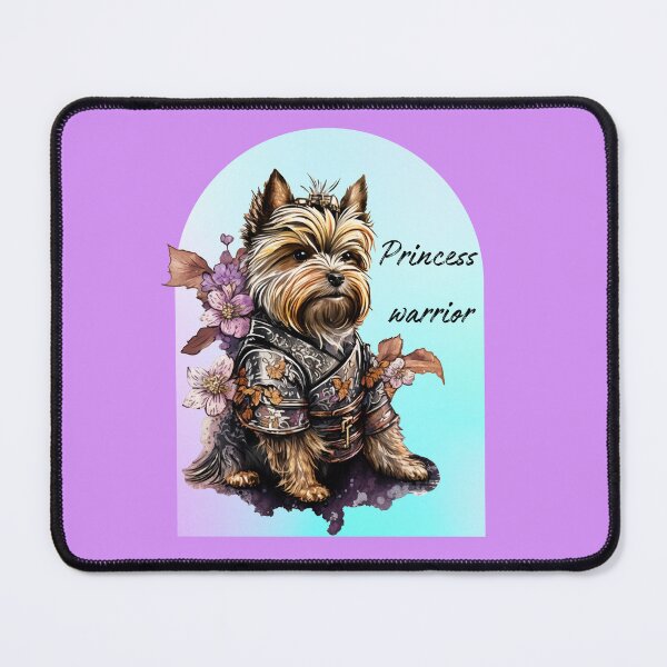 Item preview, Princess warrior- Samurai princess warrior- cute dog princess warrior- protector princess designed and sold by Janetlousart.