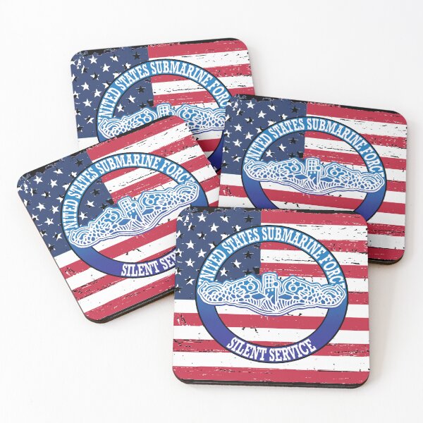Item preview, United States Submarine Force Silent Service White Dolphins designed and sold by MadMando.