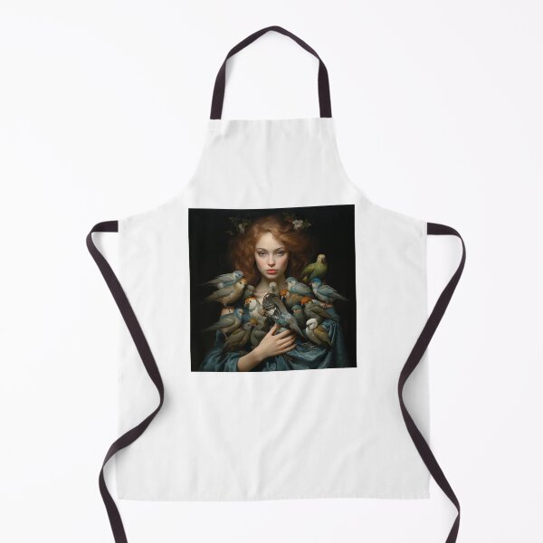 Item preview, Beauty woman with birds designed and sold by SmileshareShop.