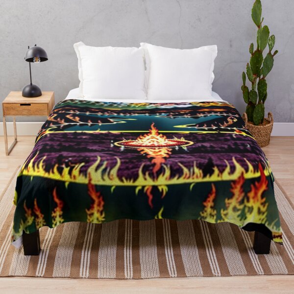 Item preview, Burning World Colorful Flames designed and sold by Source919.