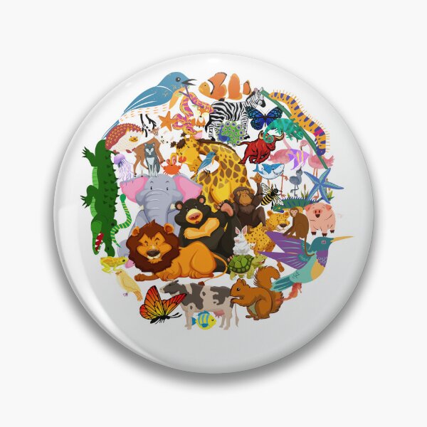 Item preview, cute animal sticker pack  designed and sold by DeluxBee.