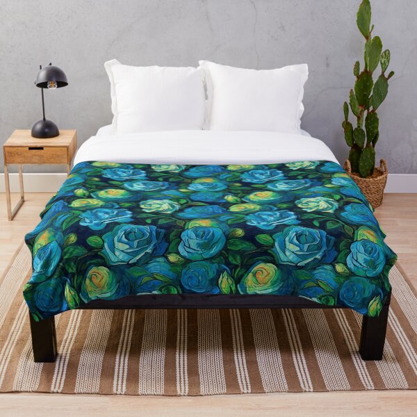 Item preview, Van Gogh Roses Pattern 5 designed and sold by DigitalPatternx.