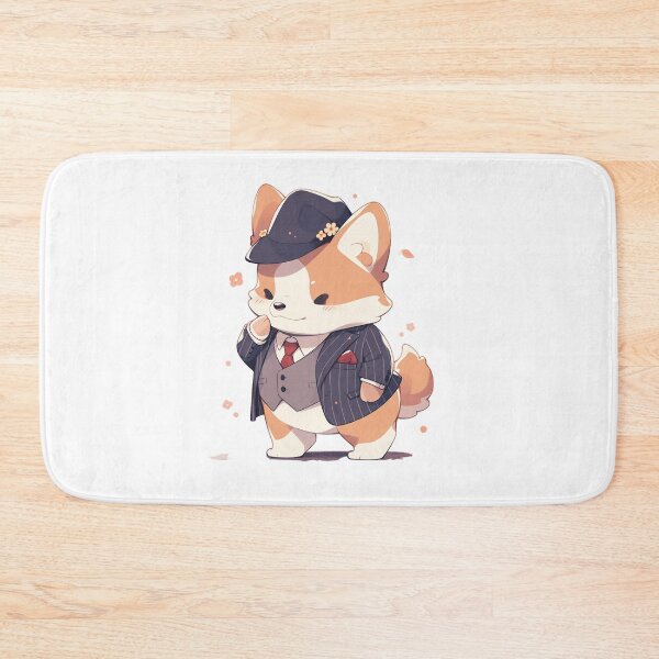 Item preview, Suited Corgi designed and sold by Nowshin Tasnim.