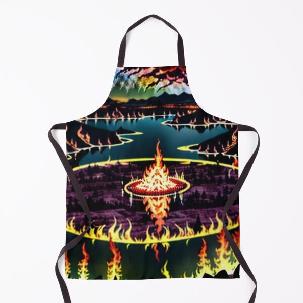 Item preview, Burning World Colorful Flames designed and sold by Source919.