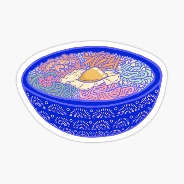 Bibimbap Bowl Sticker