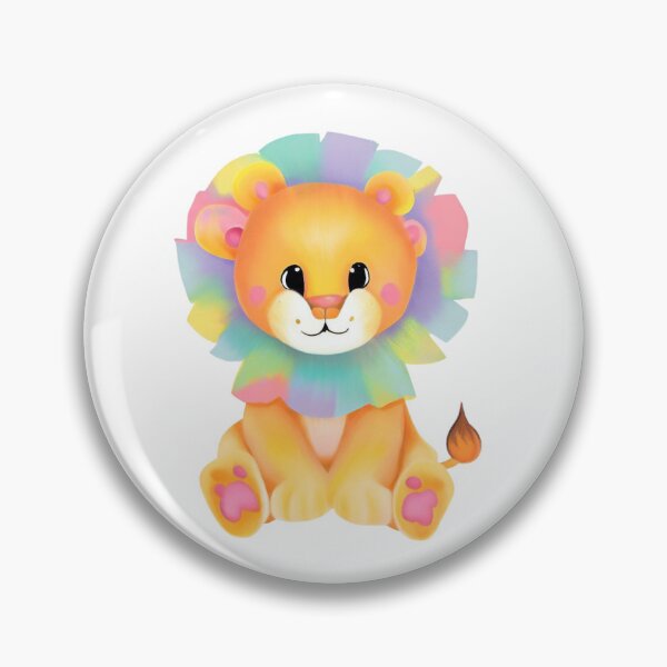 Item preview, Cachorro de león colorido designed and sold by GL Miller Designs.