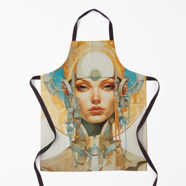 Item preview, Sci-Fi Princess - Futuristic Woman Portrait Inspired by Moebius designed and sold by Vril Design.