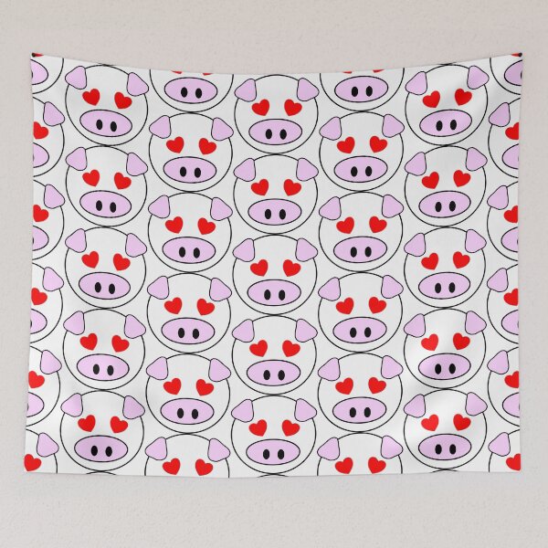 Item preview, Love Pig Emoji designed and sold by m2inspiration.