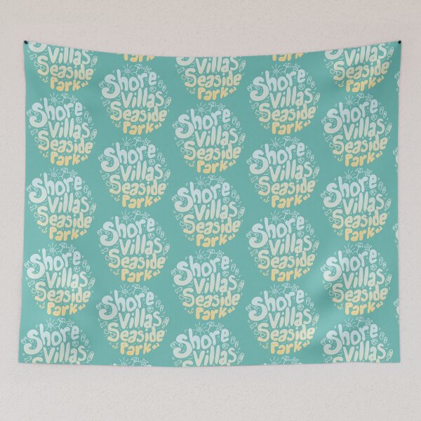 Item preview, Shore Villas Doodle designed and sold by cgaites.