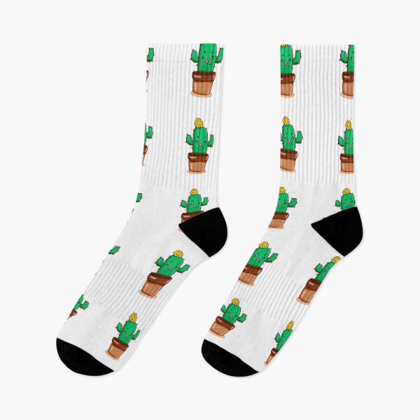 Item preview, Happy cactus with yellow flower designed and sold by miguel-ozz.