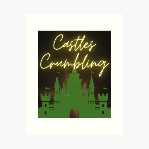 Item preview, Castles Crumbling designed and sold by GlunmanStore.
