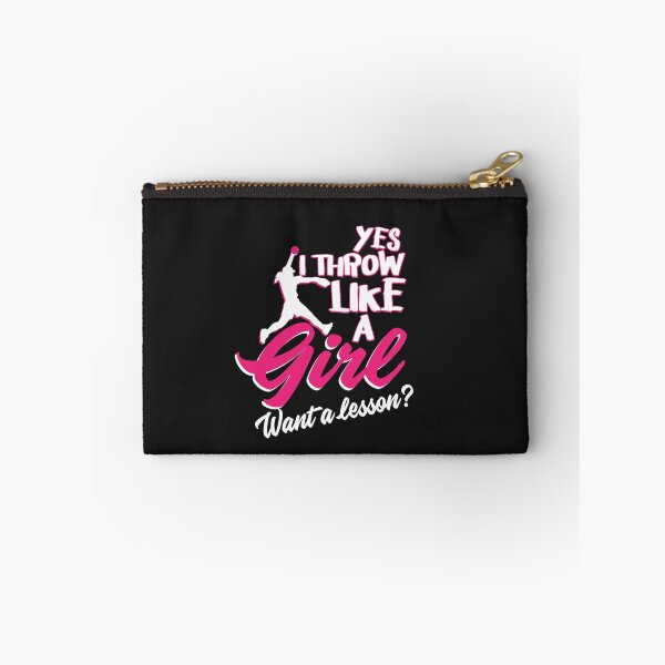 Item preview, Yes, I Throw Like A Girl. Want a Lesson? designed and sold by friendlyspoon.