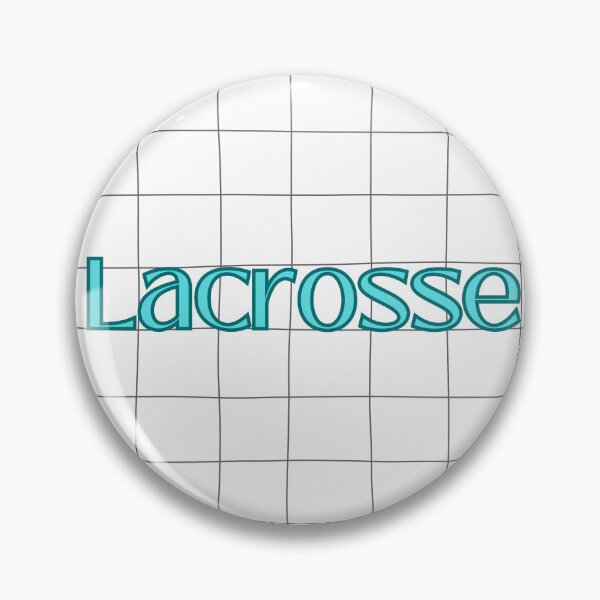 Item preview, Teal Lacrosse checkered lettering designed and sold by LuckyPenni.