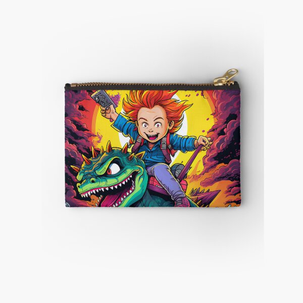 Item preview, Chuckie Finster on Reptar Rugrats Kaiju style art poster designed and sold by CodeytheArtist.