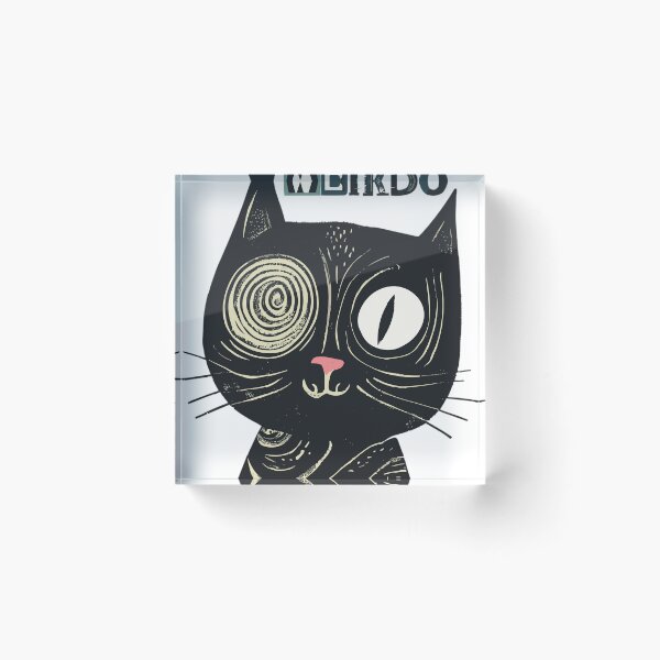 Item preview, Weirdo Meow designed and sold by Izhevsky.