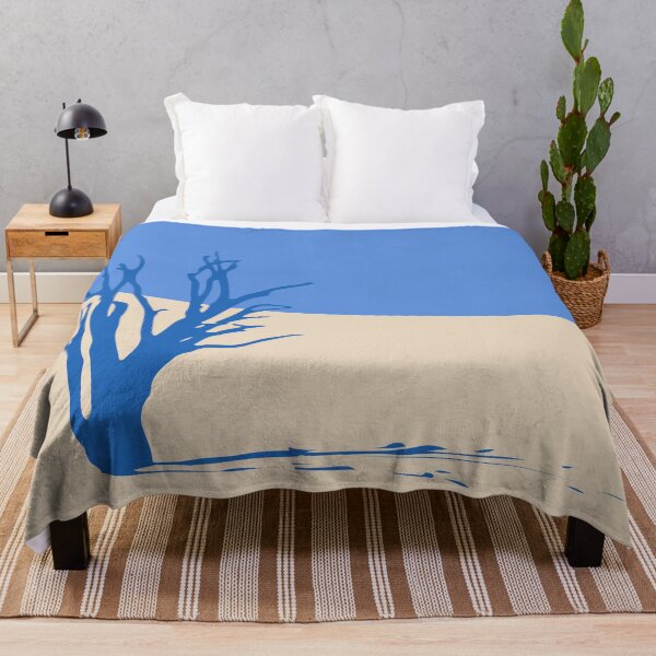 Item preview, Abstract Desert Work Blue designed and sold by Mikasse.