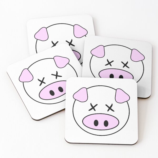 Item preview, Knocked Out Pig Emoji designed and sold by m2inspiration.