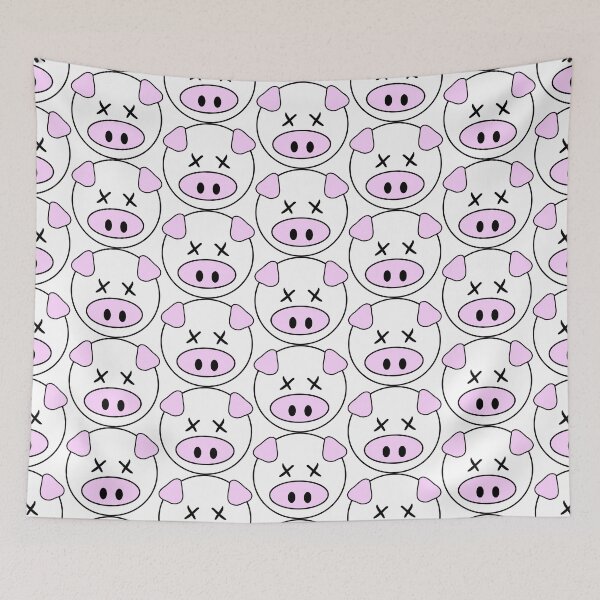 Item preview, Knocked Out Pig Emoji designed and sold by m2inspiration.