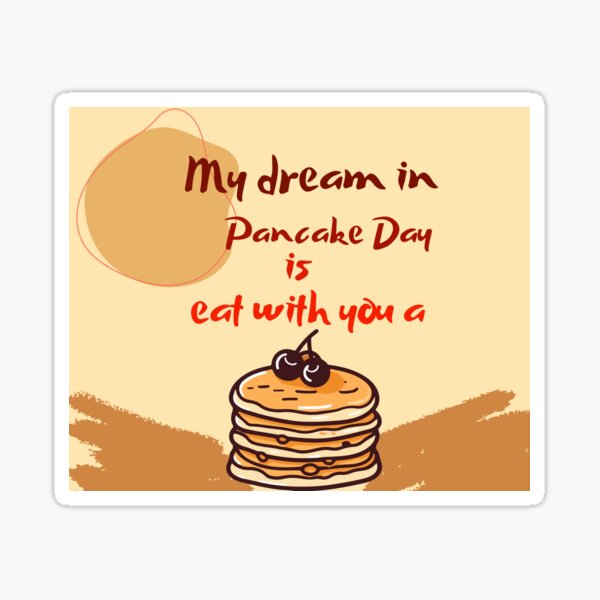 Item preview, Pancake Day designed and sold by Sajmon2005.