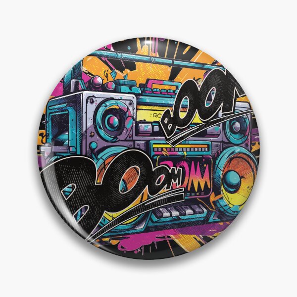 Item preview, Boom box Boom! Boom! - funny saying designed and sold by VichallanStudio.