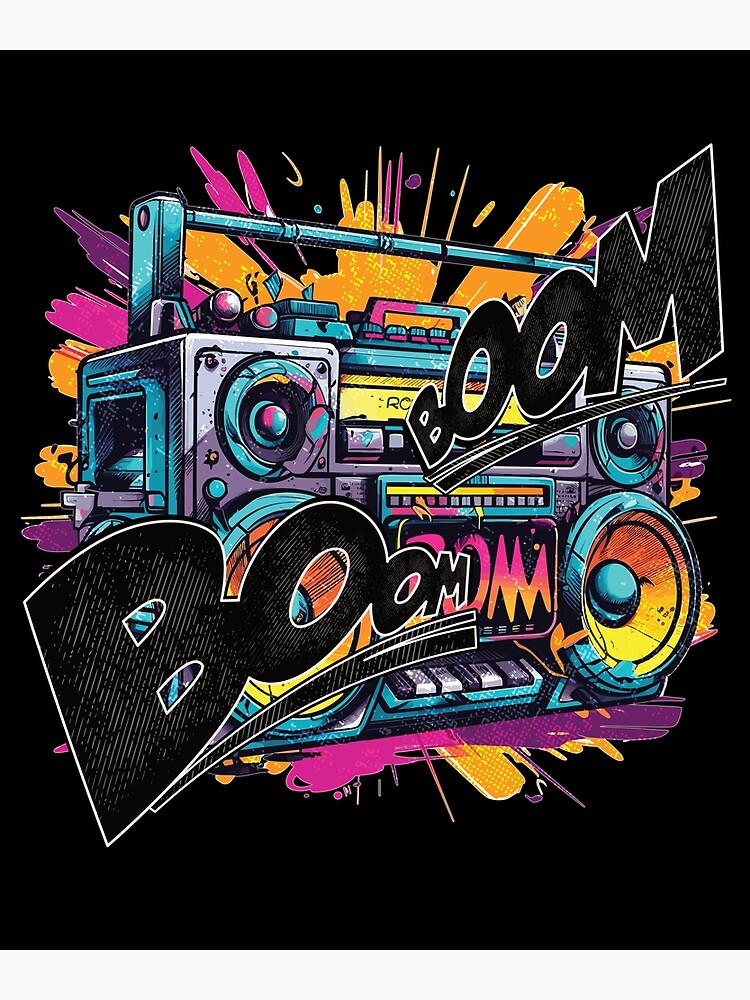 Boom box Boom! Boom! - funny saying