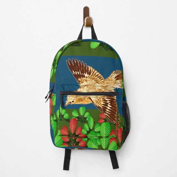 Item preview, Graceful Bird in Flight - Dark Teal Background designed and sold by DeevaValli.