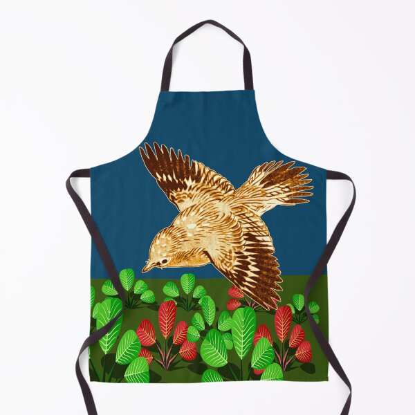 Item preview, Graceful Bird in Flight - Dark Teal Background designed and sold by DeevaValli.