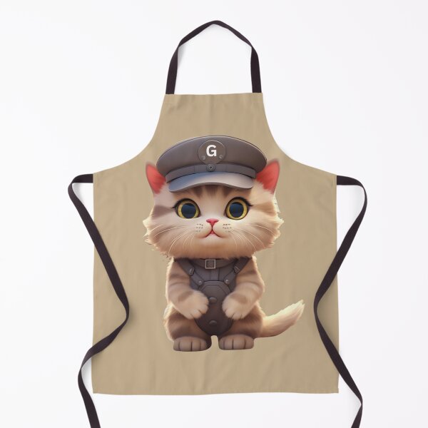 Item preview, Security Guard Cat designed and sold by Myra365Art.