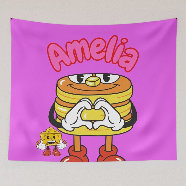 Item preview, Amelia children's name designed and sold by MountainAndSea.