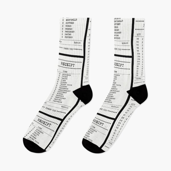 Item preview, 55 Burgers Receipt designed and sold by Chalene Warner.