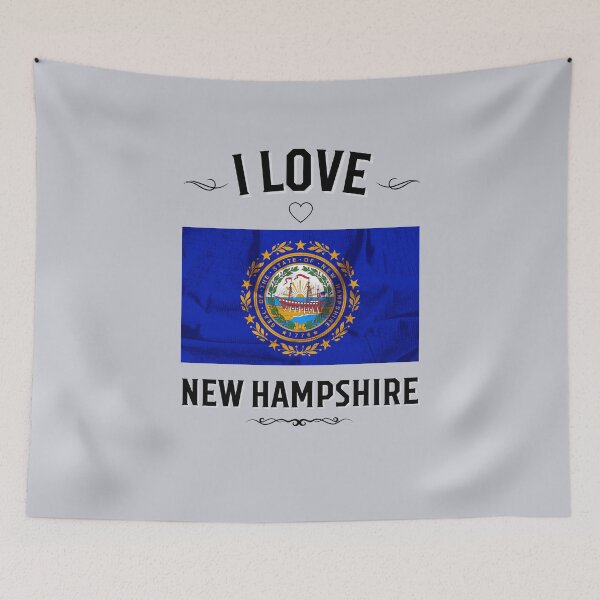 Item preview, I Love New Hampshire designed and sold by LoveMyRoots.