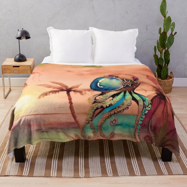 Item preview, Steampunk Inspired Cute Octopus Dusty Pink Aesthetic Metallic Look - AI Art 8 of 8 designed and sold by Beachy.