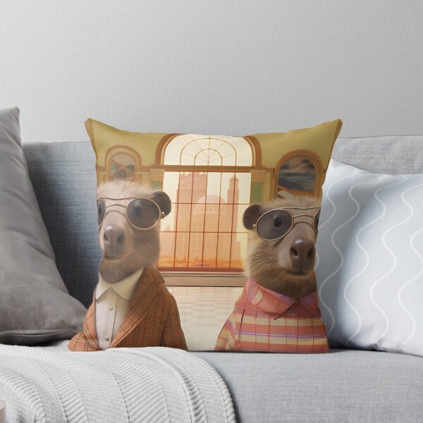Item preview, Capybaras On A Business Trip designed and sold by Pawtraits1.