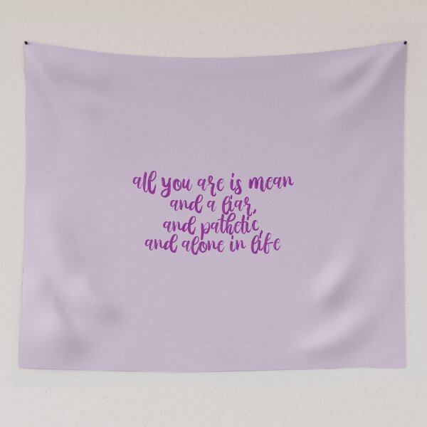 Item preview, All You Are is Mean LyricsTaylor Swift designed and sold by BoldNFresh.