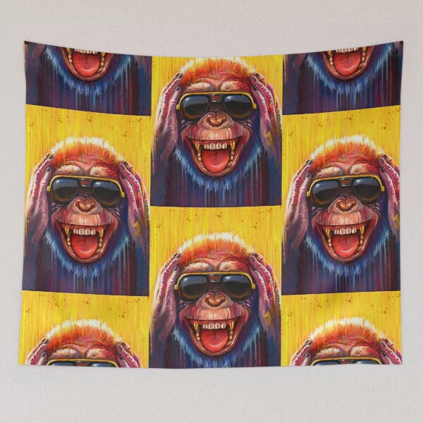 Item preview, Hear No Evil Rich Monkey designed and sold by medbenCreation.