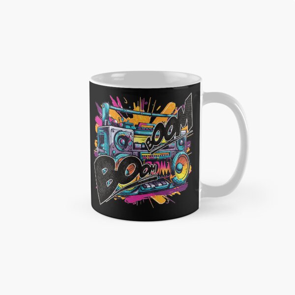 Artikelvorschau, Boombox Boom! Boom! - lustiger Spruch entworfen und verkauft von VichallanStudio.