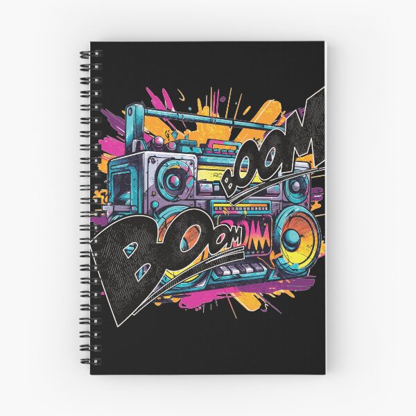 Artikelvorschau, Boombox Boom! Boom! - lustiger Spruch entworfen und verkauft von VichallanStudio.