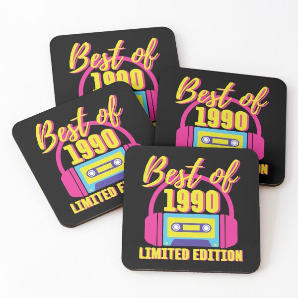 Item preview, Best of 1990 Cassette Tape Retro 1980s Birthday Party Theme 33rd Birthday designed and sold by CreationsbyAny.