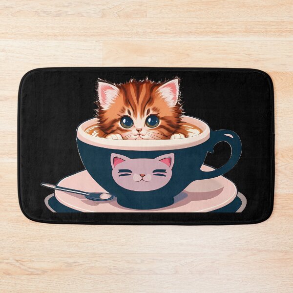 Artikelvorschau, Cuddly Feline in a Mug entworfen und verkauft von Mechanical-Artt.