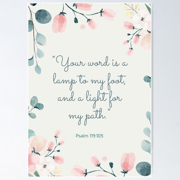 Item preview, Your word is a lamp to my foot designed and sold by BestPlannerShop.