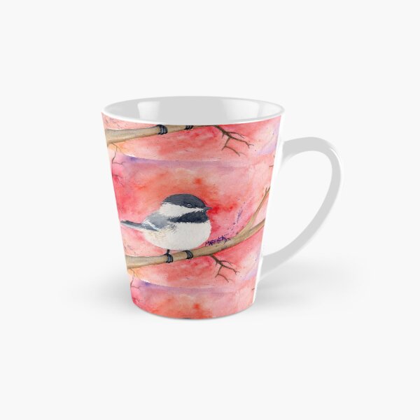 Item preview, Chickadee On Red designed and sold by MarenPaintsJoy.