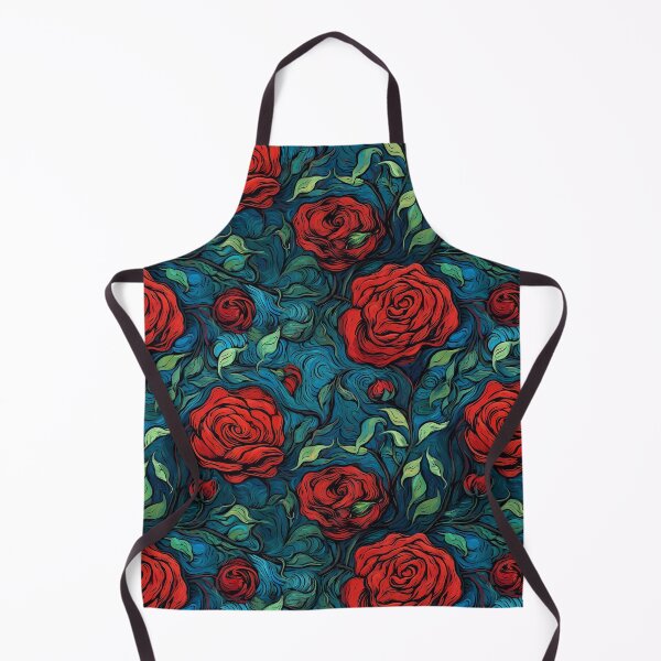 Item preview, Van Gogh Roses Pattern 12 designed and sold by DigitalPatternx.