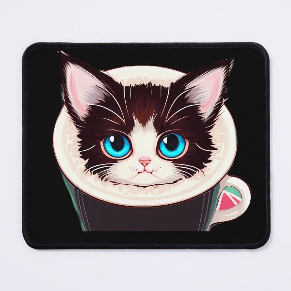 Item preview, Cozy Cat in a Cup designed and sold by Mechanical-Artt.