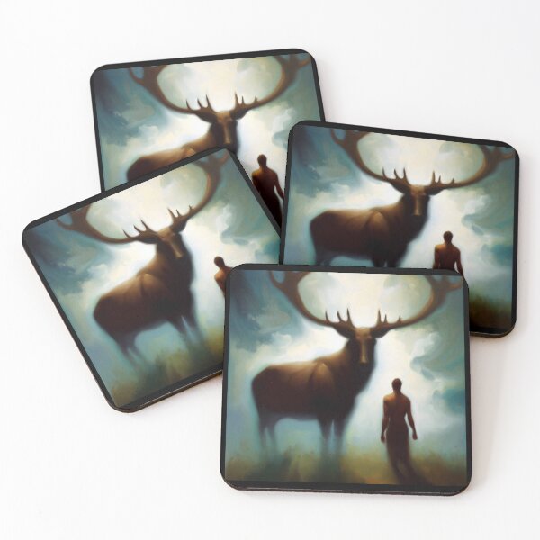 Item preview, Spirit Animal Elk 1 designed and sold by CrankyOldDude.